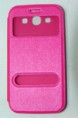  Capa Silicone com tampa Samsung Galaxi note 2 rosa